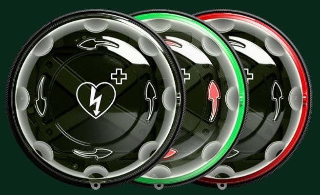 Rotaid Solid Plus Indoor Defibrillator Cabinet with Alarm