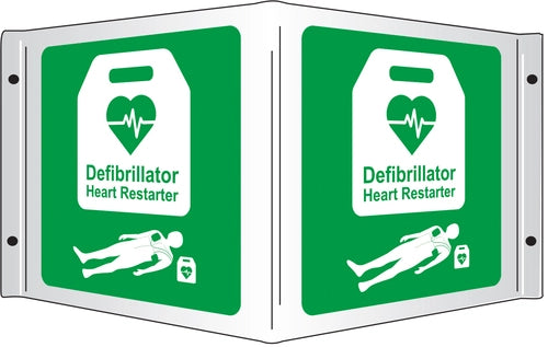 ZOLL AED Plus Semi Automatic Defibrillator Indoor Bundle Package Deal Thumb Lock Cabinet