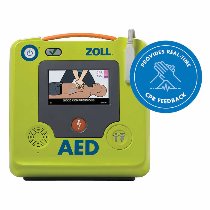 Bundle Zoll AED 3 Semi Automatic with Defib Store 4000 Locked Cabinet