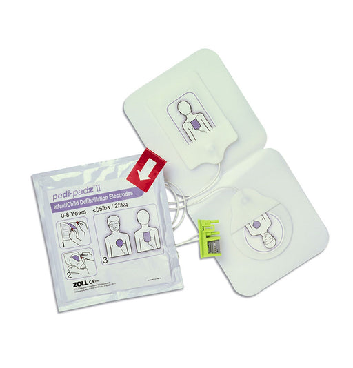 Zoll AED Plus Pedi Padz II Defibrillator Paediatric Pads