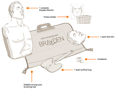 Brayden Basic CPR Manikin