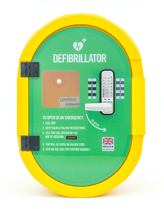 DefibSafe 2 Locked AED External Defibrillator Cabinet