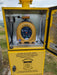 Solar and wind powered AED defibrillator cabinet housing a Heartsine defibrillator.