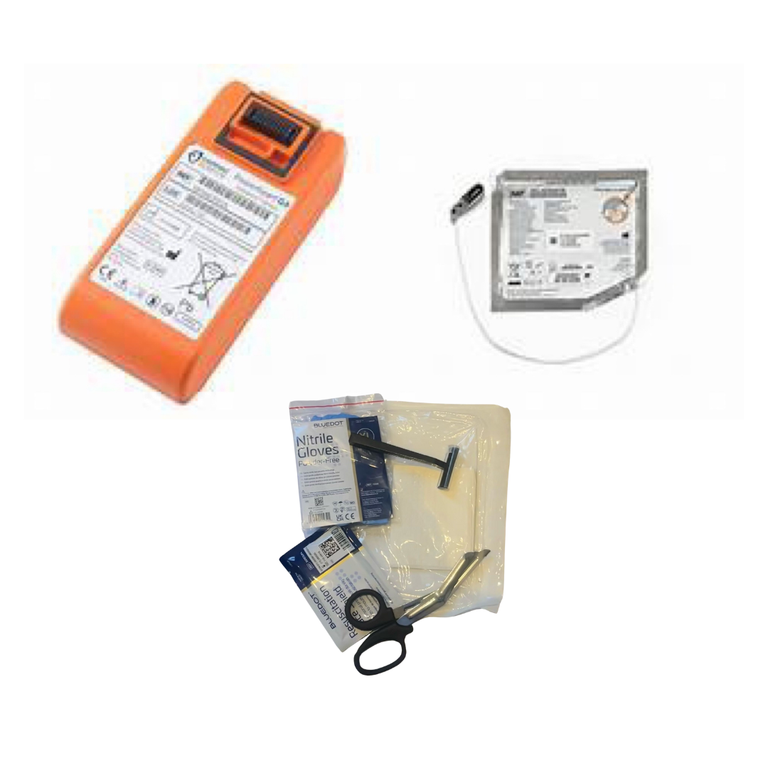 Cardiac Science Powerheart G5 Pads & Battery Bundle with Rescue Ready ...