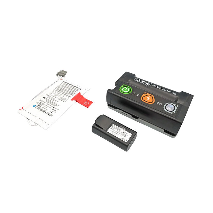 St John Ambulance HEART Pocket Pro Semi-Automatic AED with 4G & GPS