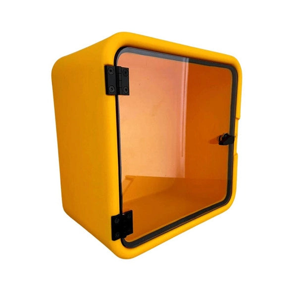 Incaddy Indoor Defibrillator Cabinet Yellow Unlocked