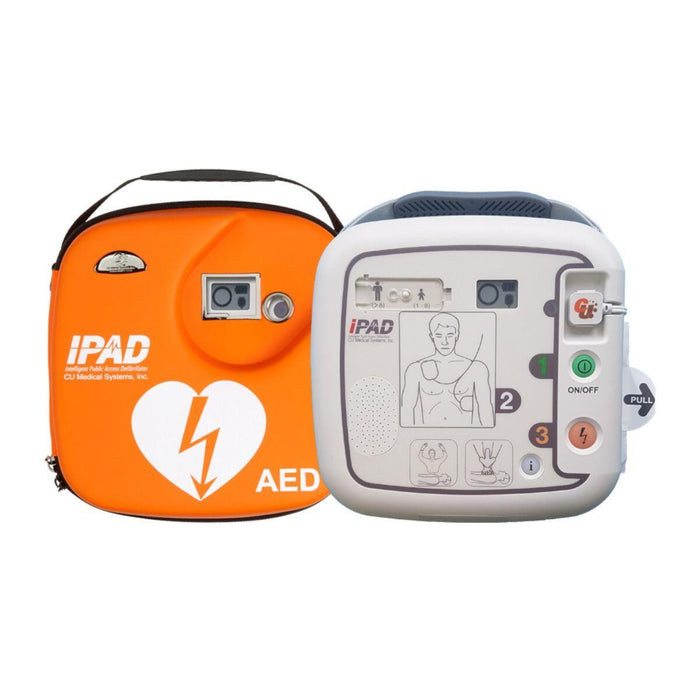 iPAD SP1 AED Semi Automatic Defibrillator Indoor Alarmed Cabinet Bundle