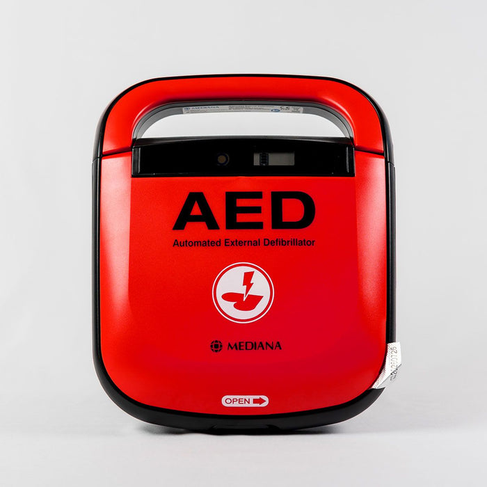 Mediana HeartOn A15 Semi Automatic Defibrillator & Wall Hanger Package