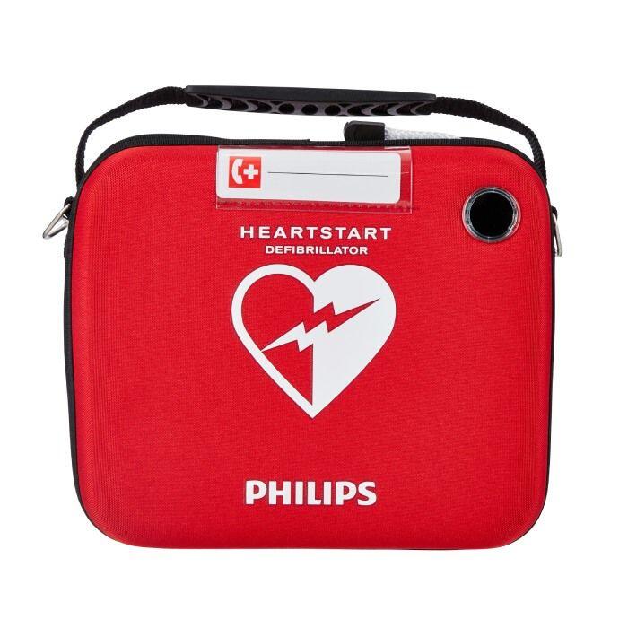 Philips HeartStart HS1 Semi Automatic Defibrillator With Slim Carry Case