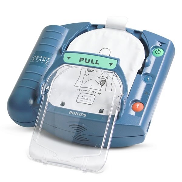 Philips HeartStart HS1 Semi Automatic Defibrillator With Slim Carry Case