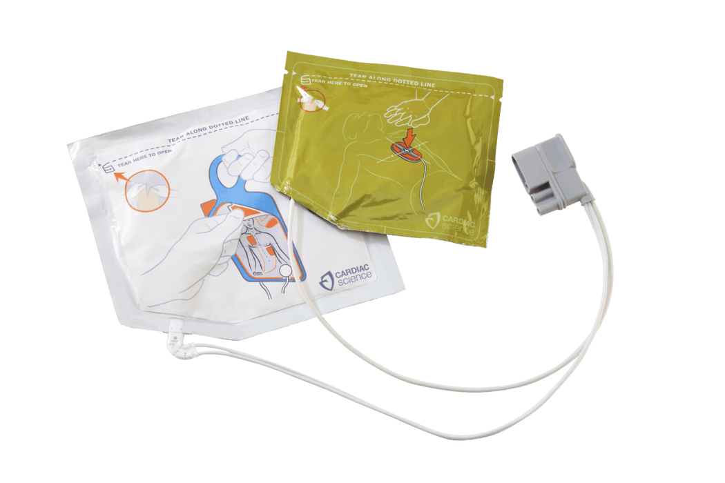 Cardiac Science Powerheart G5 Adult Defibrillator Pads with CPR device