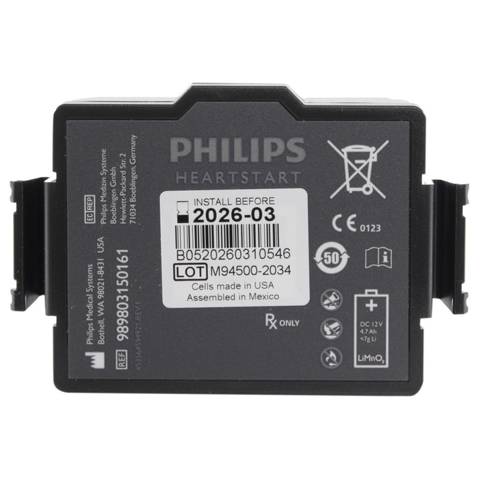 Philips HeartStart FR3 Defibrillator Replacement Battery