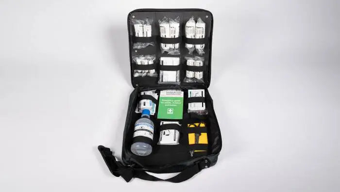 Emergency First Response Kit for First Responders & First Aiders